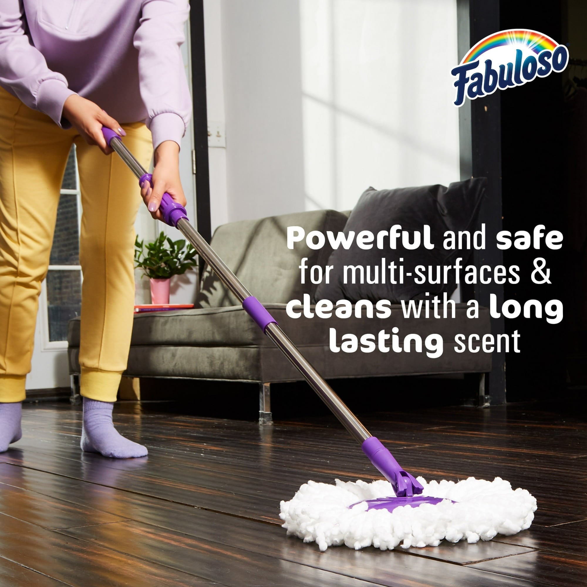 Fabuloso Multi Surface All-Purpose Floor Cleaner - Lavender Scent, 169 fl oz