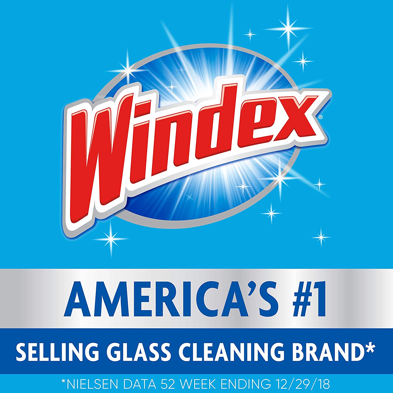 Windex Foaming Glass and Window Cleaner - Removes Fingerprints, Smudges, and Smears, 560g