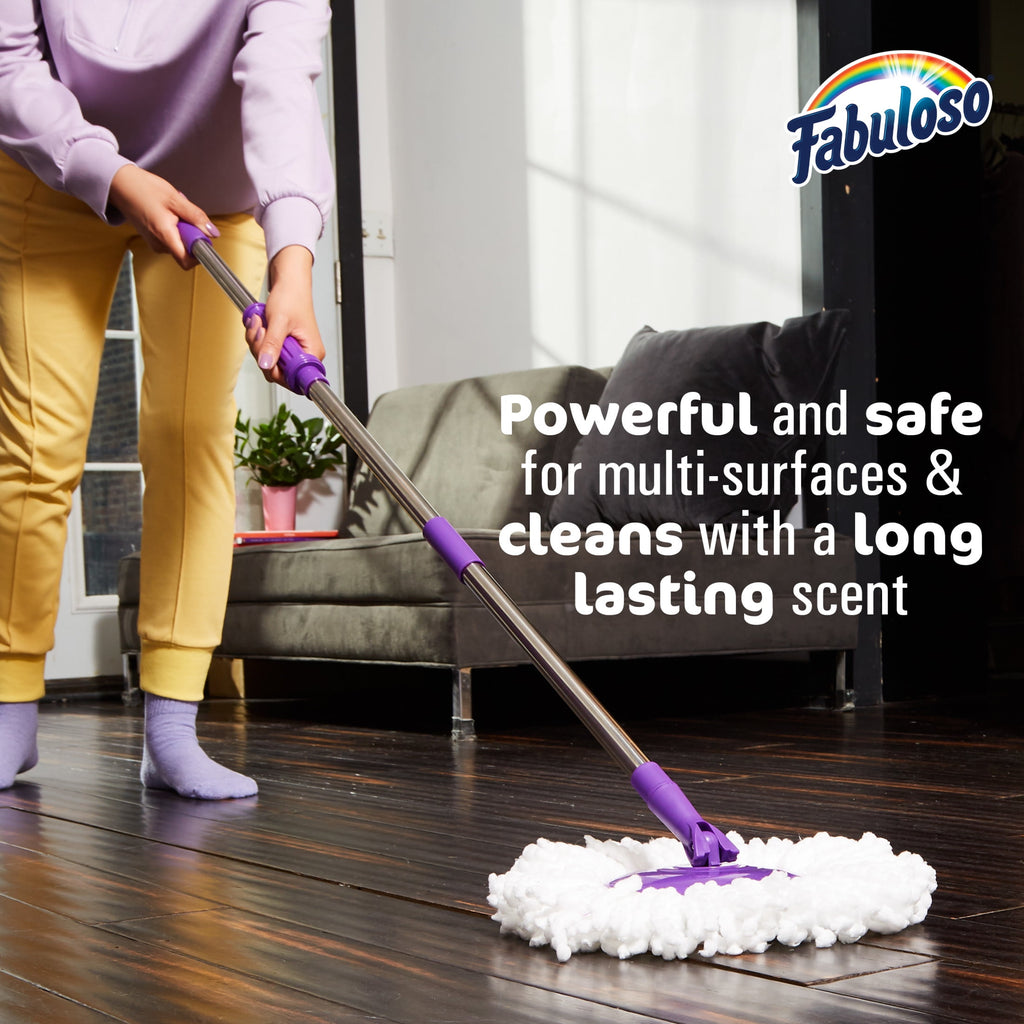 Fabuloso 10X Concentrated Gel - Multi-Purpose Cleaner, Toilet Cleaner, Floor Cleaner, Lavender Scent, 12 fl oz Bottle