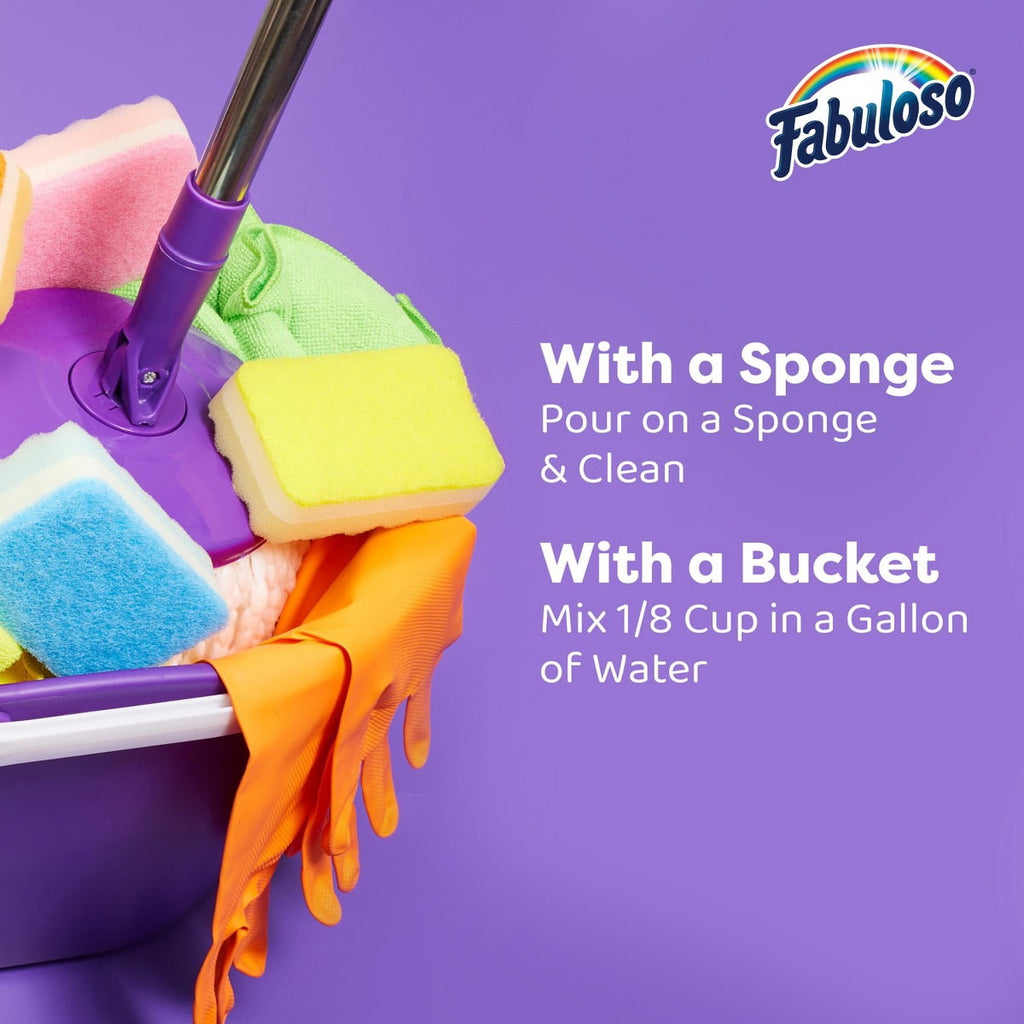 Fabuloso Watermelon Multi-Purpose Cleaner 2X Concentrated Formula Floor Cleaner - 56oz