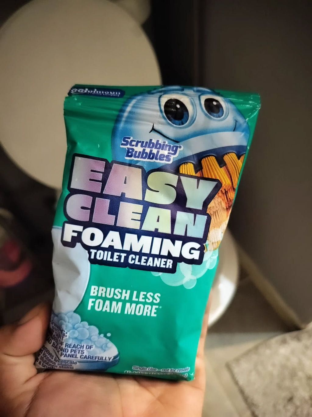 Scrubbing Bubbles Easy Clean Toilet Bowl Cleaner Foaming Powder - 2 Count