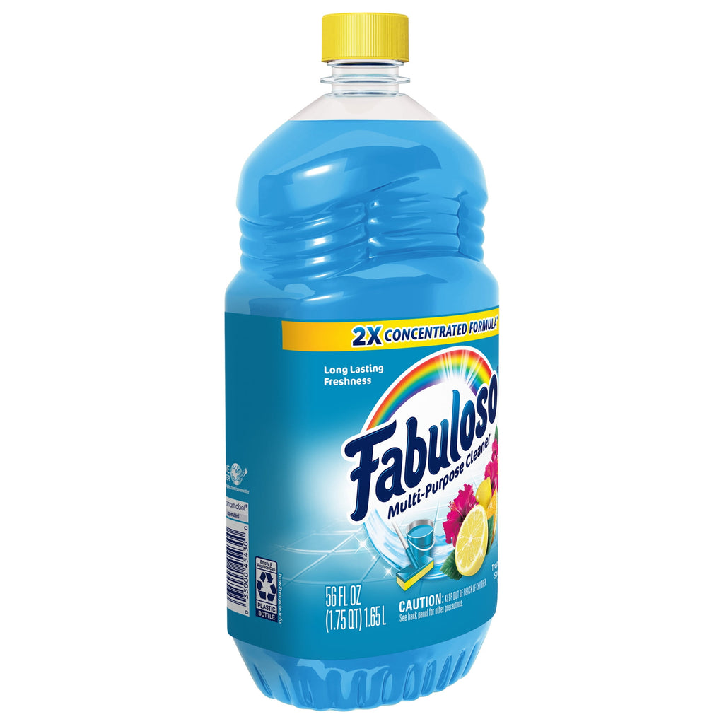 Fabuloso Multi-Purpose Cleaner & Floor Cleaner 2x Concentrated - Tropical Spring - 56 fl oz